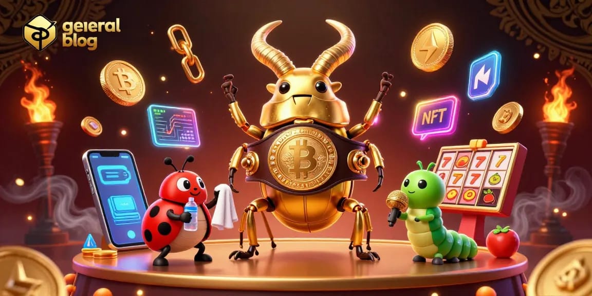 Join the excitement with the general blog's vibrant 3D casino showdown featuring striking characters.
