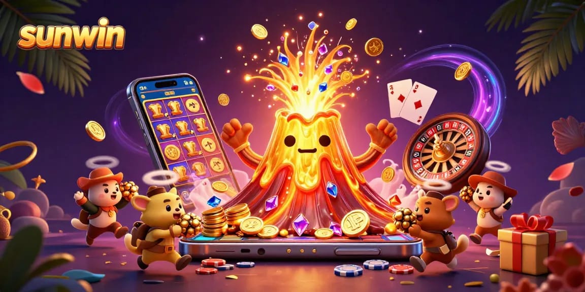 Experience thrilling wins at sunwin with a stunning eruption of coins and dynamic gaming elements.