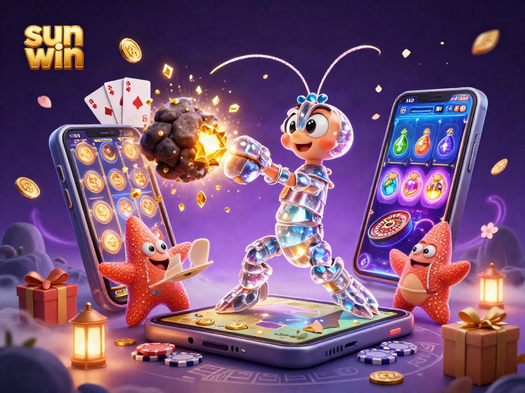 Win big with sun win's thrilling casino games featuring dynamic 3D characters and exciting elements.