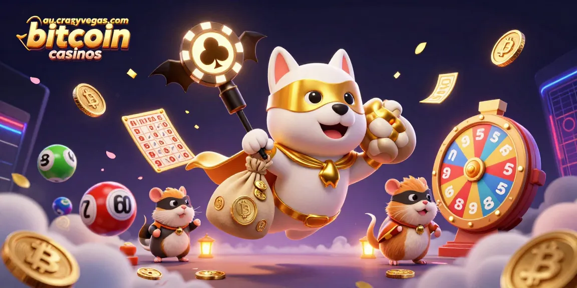 Join the fun at au.crazyvegas.com bitcoin casinos with thrilling gameplay and dynamic crypto rewards.