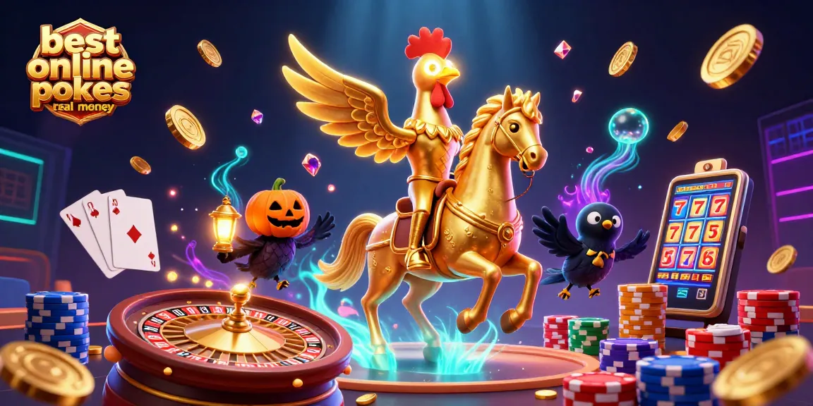 Experience the excitement of the best online pokies real money with vibrant 3D casino action.